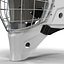 Hockey Goalie Mask Generic White