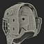 Hockey Goalie Mask Generic White