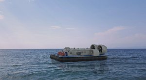 Hovercraft Griffon 12000TD 3D model