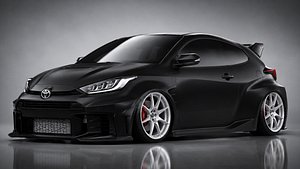 3D Toyota GR Yaris 2020 3D Model