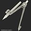 Drafting Compass With Pencil