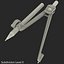 Drafting Compass With Pencil