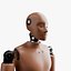 Rigged Crash Test Male and Female Dummy 3D