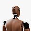 Rigged Crash Test Male and Female Dummy 3D