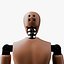 Rigged Crash Test Male and Female Dummy 3D