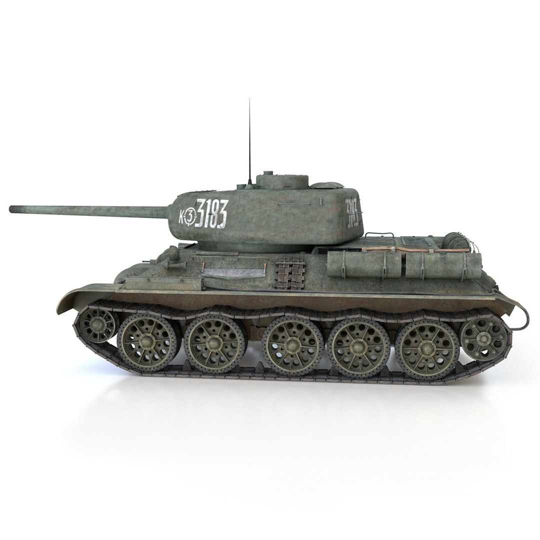 t-34-85 - tank 3D https://p.turbosquid.com/ts-thumb/C0/SwcFK1/ZrpWmC2W/318305/jpg/1604739158/1920x1080/fit_q87/546dc534a1f2bc9cc0d78a96e200a994ff1fd08c/318305.jpg