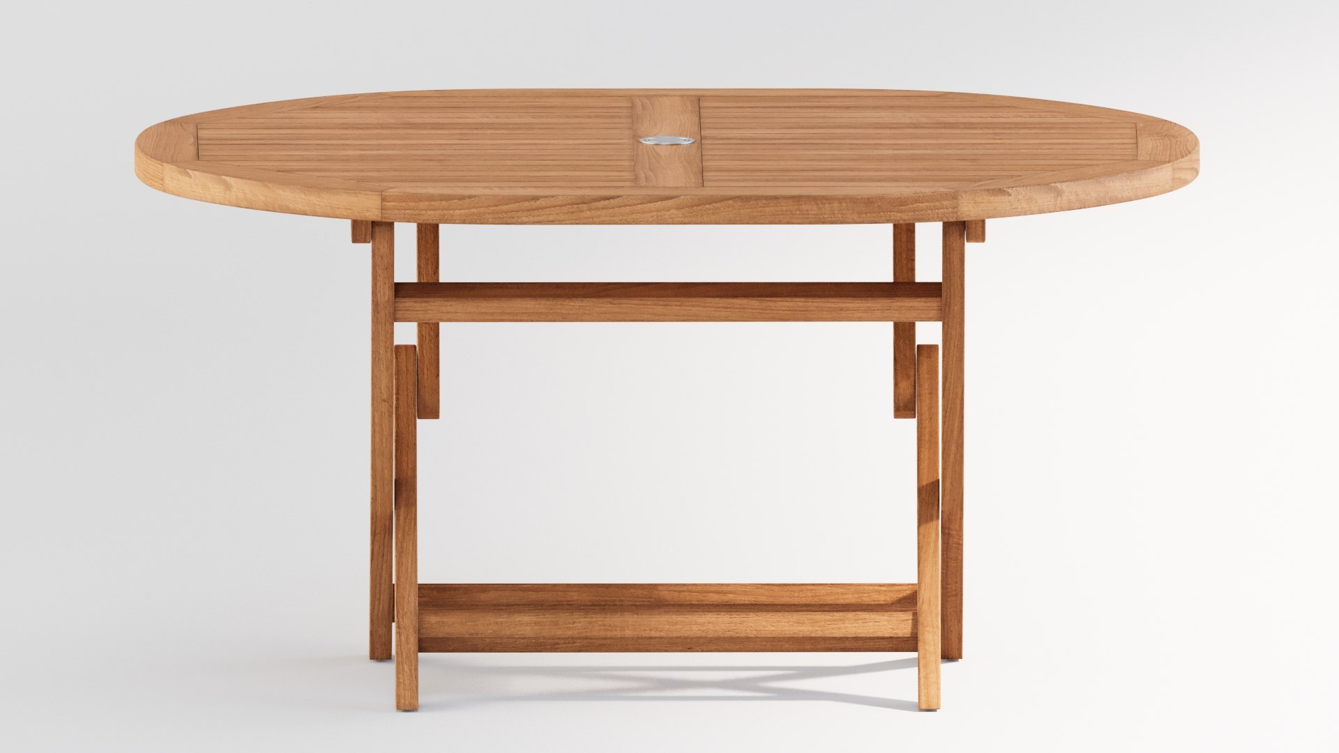 3D Oval Folding Table For 6 Seats TurboSquid 2151748