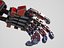 Robô humanoide com 6 opções de cores
