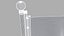 Ukraine Flag Stand Pole Animated