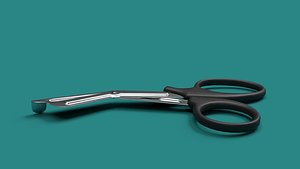 Bandage Scissors 3D model