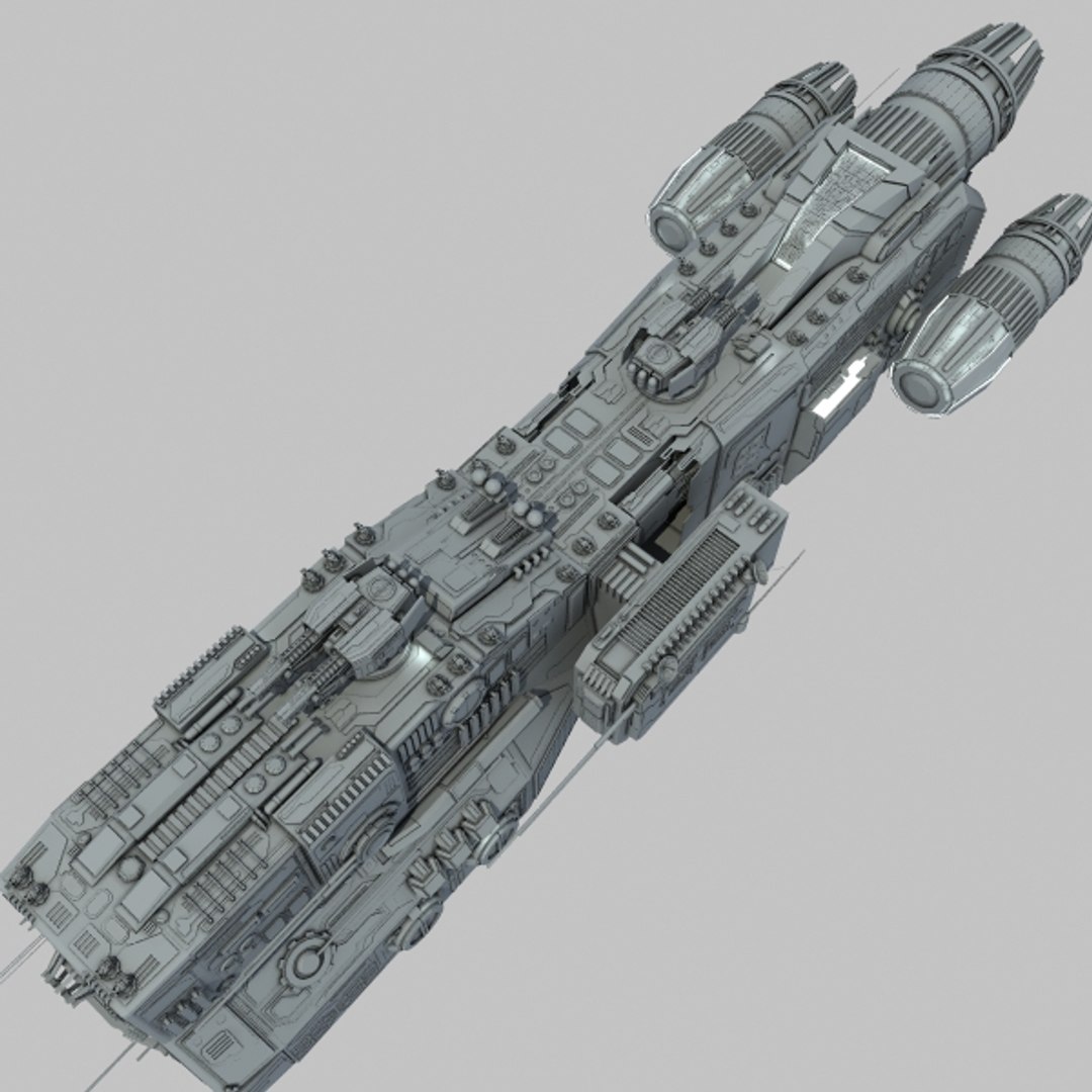 3d light cruiser - preacher model
