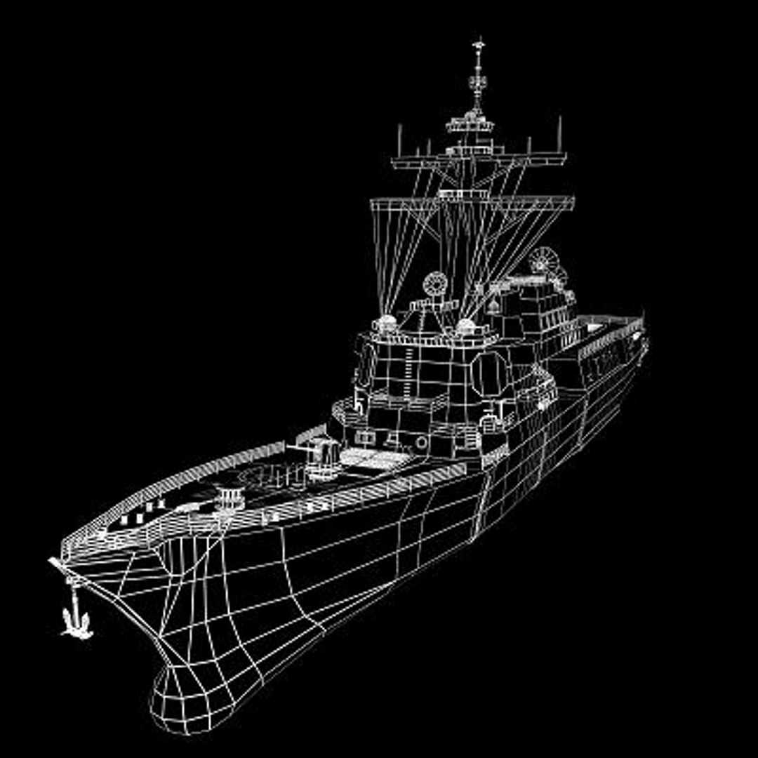 3d Ddg Battleship