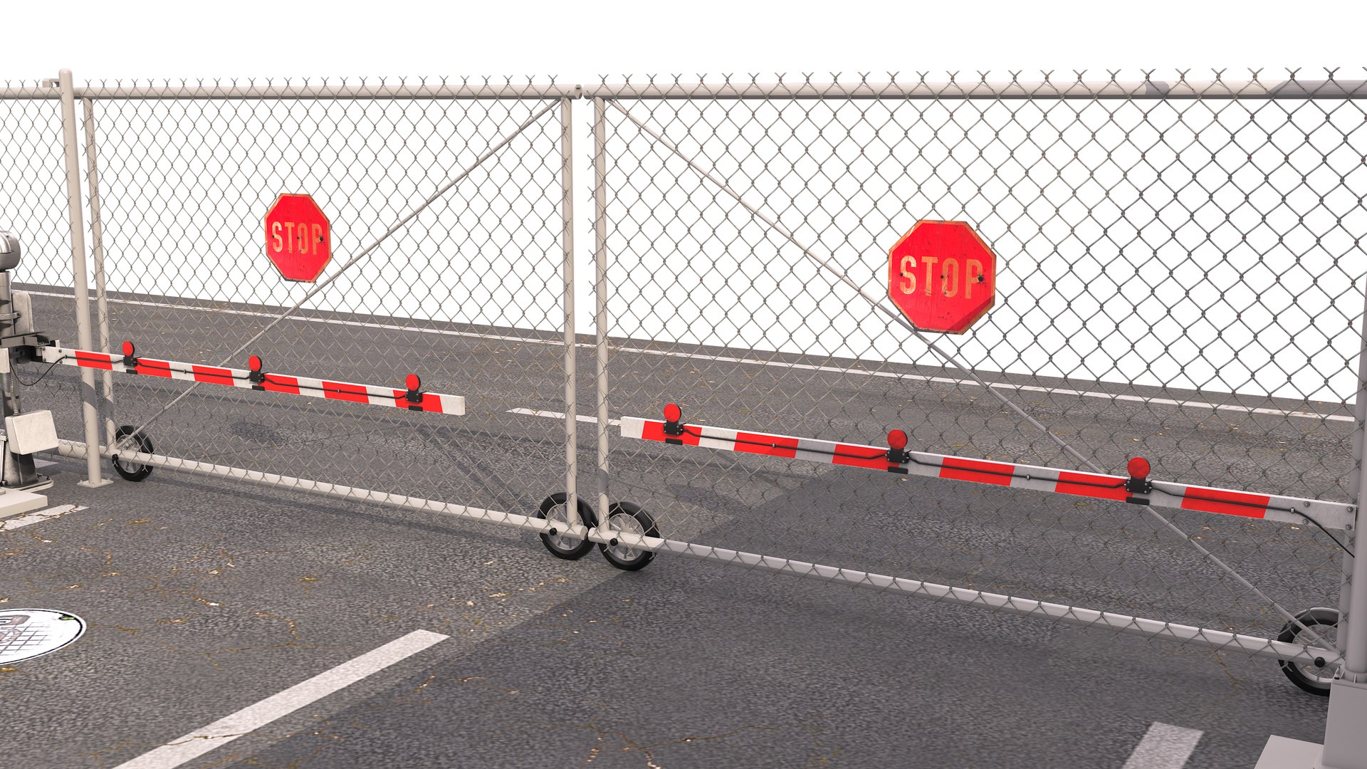 3D Checkpoint Model - TurboSquid 2124346