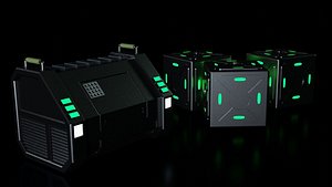 Scifi container model