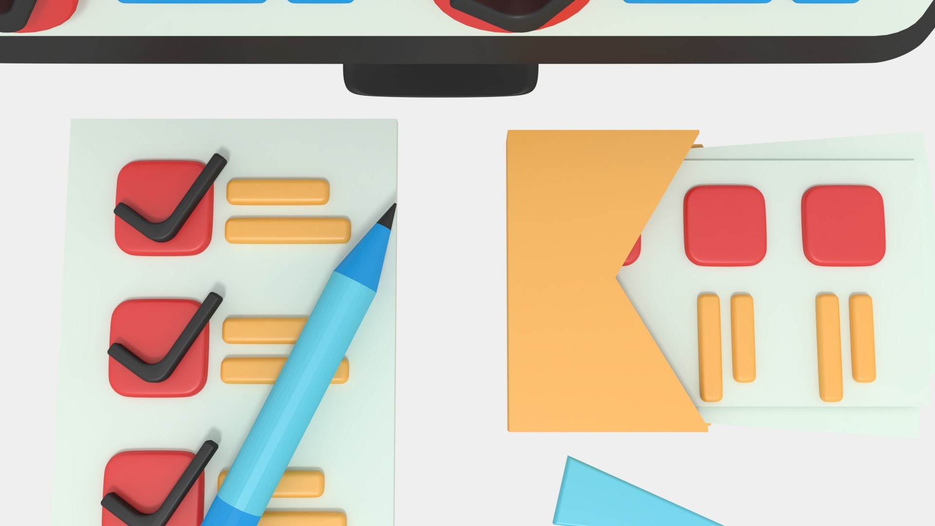 3D Checklist Survey App - TurboSquid 1997448
