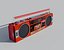 Retro Boom Box Ghetto Blaster Pack