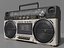 Retro Boom Box Ghetto Blaster Pack