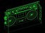 Retro Boom Box Ghetto Blaster Pack