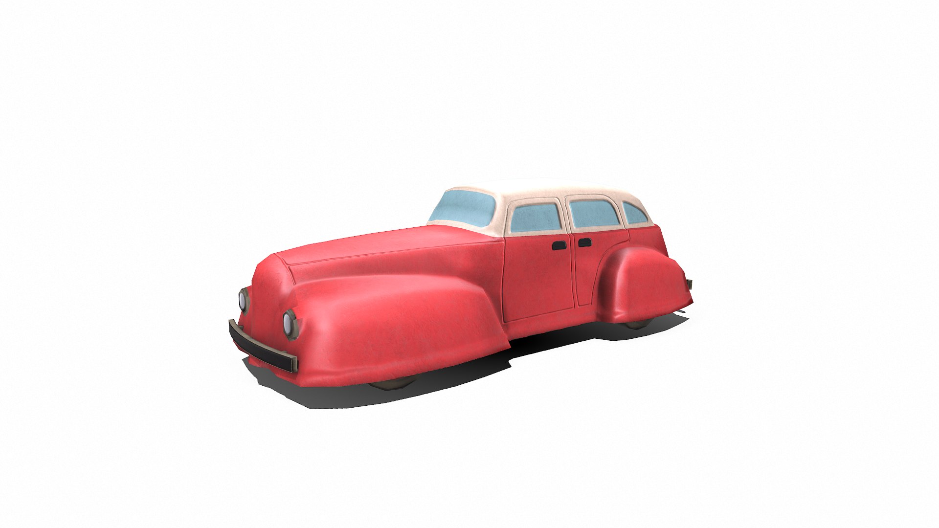 Free 3d Model Toy Car Low Poly Pbr Turbosquid 2081575