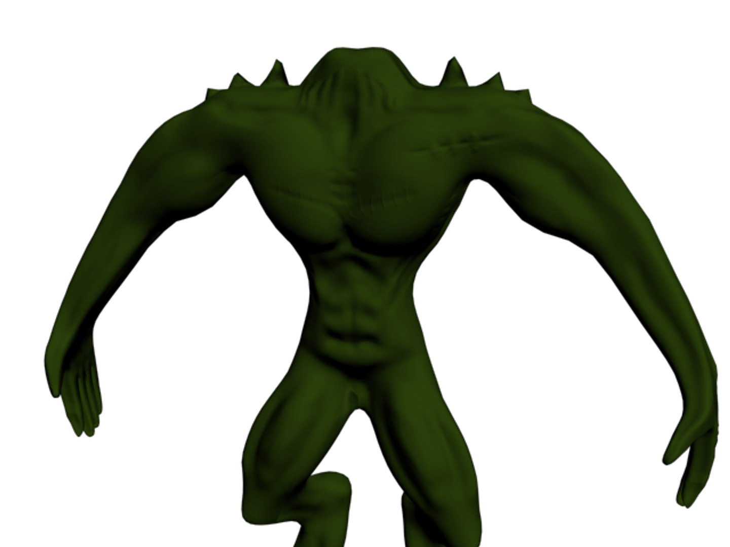 free monster 3d model