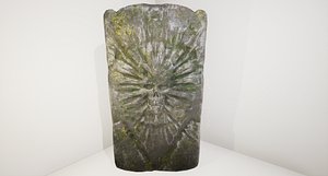Skull Tombstone