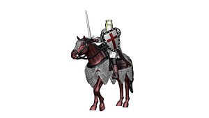 Crusader Cavalry 3 model