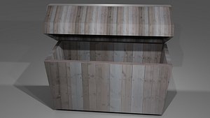 3D pirate chest
