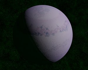 3D gas giants model