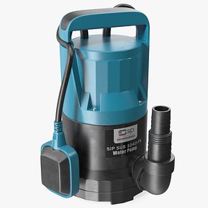 3D SIP Water Pump Submersible model