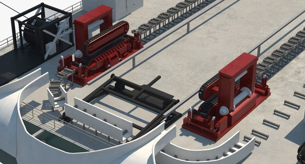 3d flexible cable laying vessel