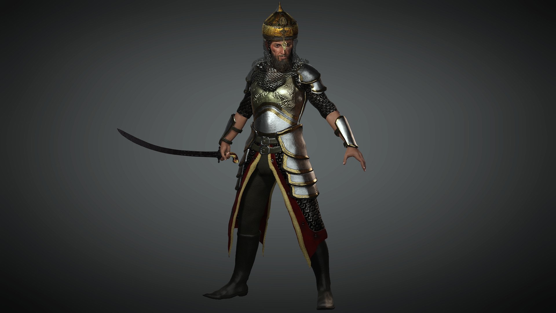 3D Salahuddin - TurboSquid 1875495
