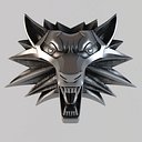 3d head witcher