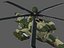 mi-28n gunship russian 3d model