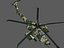 mi-28n gunship russian 3d model