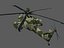 mi-28n gunship russian 3d model