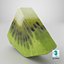 A Quarter Of A Peeled Kiwi
