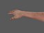 3ds young male hand