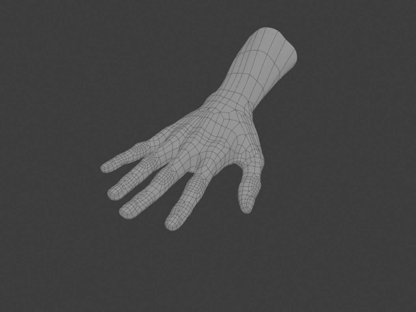3ds Young Male Hand