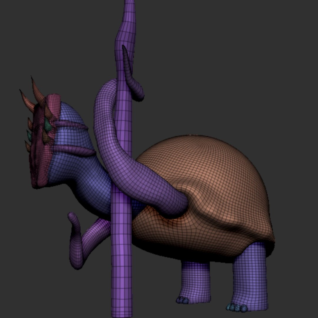 3D Model Fantasy Magic Turtle - TurboSquid 1617920