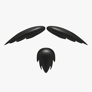 Cartoon Mustache 01