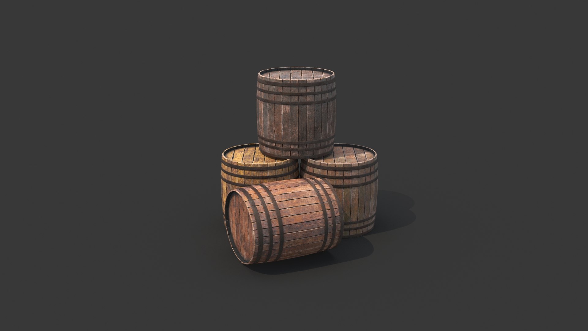 Barrel 3D model https://p.turbosquid.com/ts-thumb/C1/EI9Yx8/Lw/barrelv5_01/jpg/1680829634/1920x1080/fit_q87/4558b692d91889e18ea035f3606727d1a6cf85bb/barrelv5_01.jpg