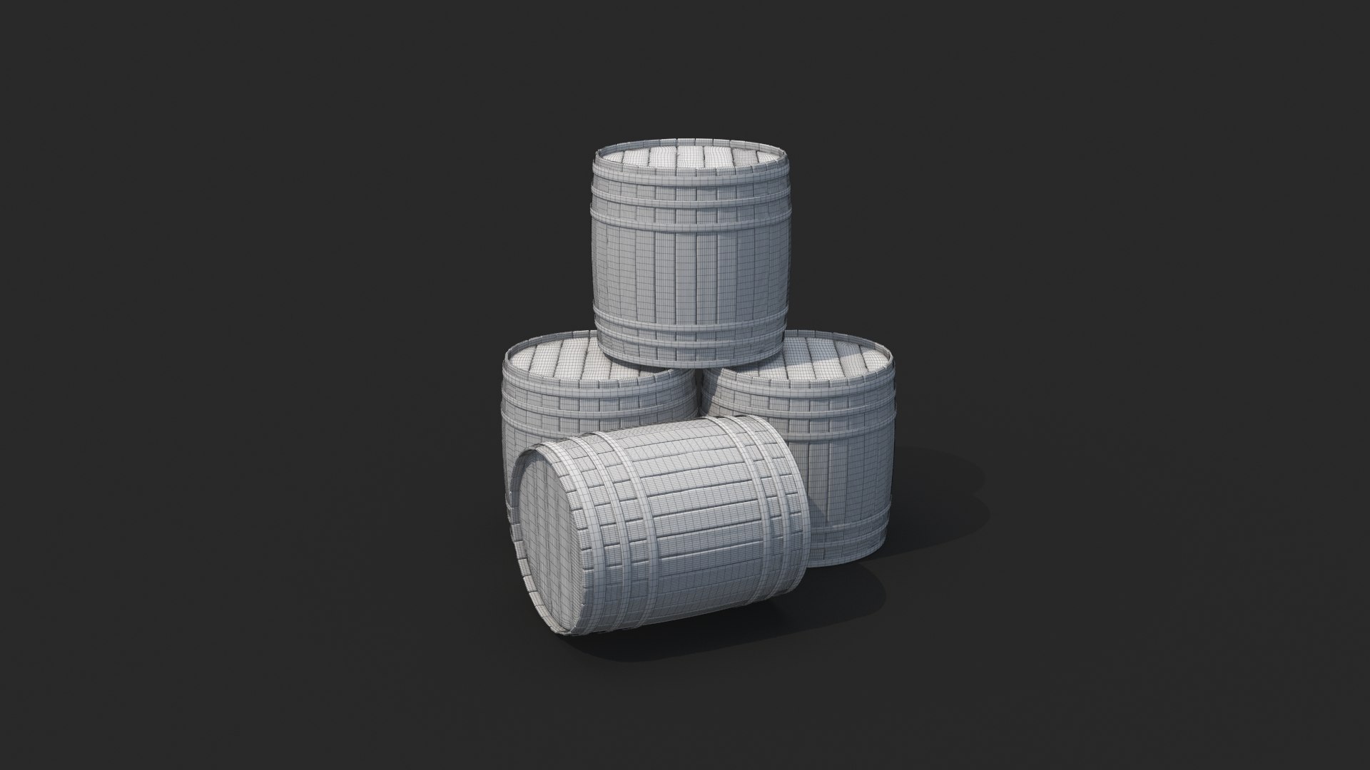 Barrel 3D model https://p.turbosquid.com/ts-thumb/C1/EI9Yx8/ra/wireframe_01/jpg/1680829642/1920x1080/fit_q87/73b7ad6427a228342c7b61957ed87422d67e0684/wireframe_01.jpg