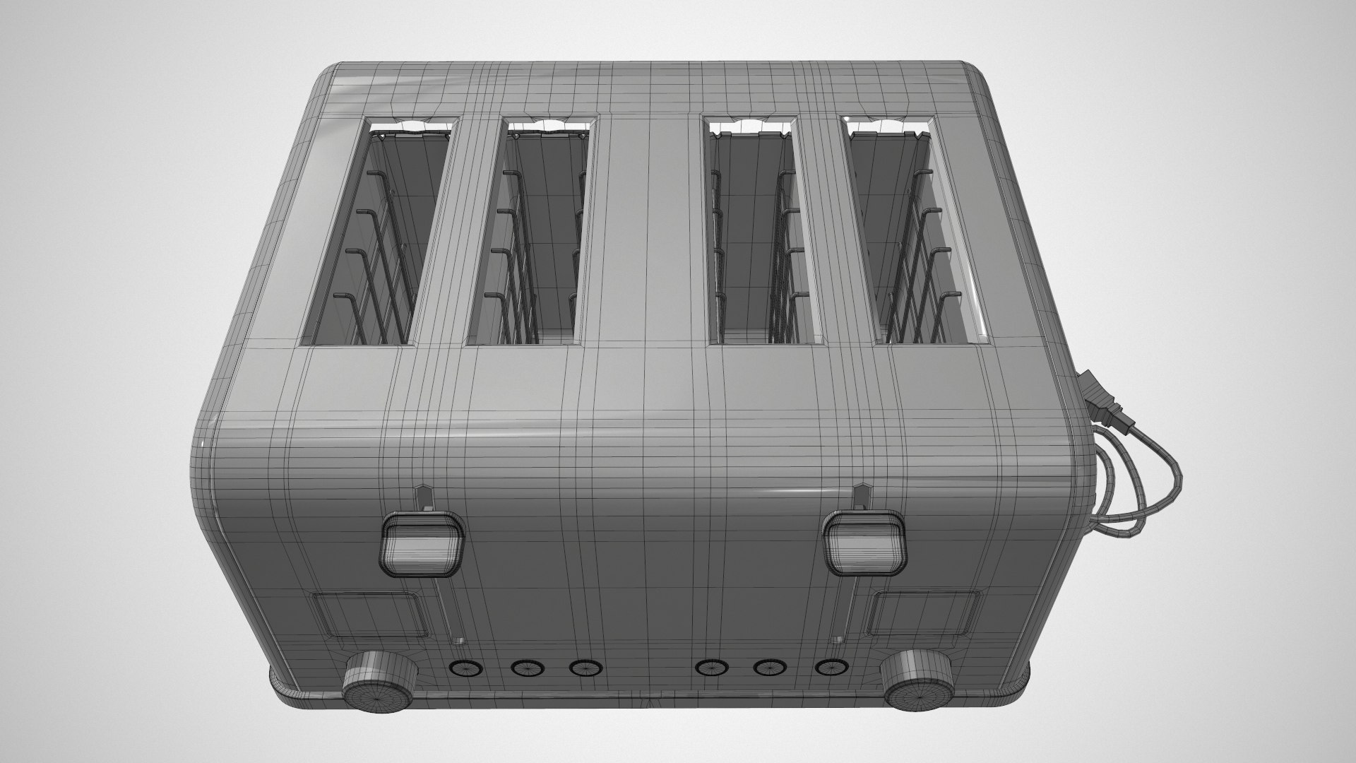 3D Model Toaster - TurboSquid 2162910