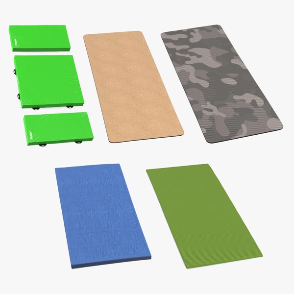 Sports Mats Collection 3 3D model