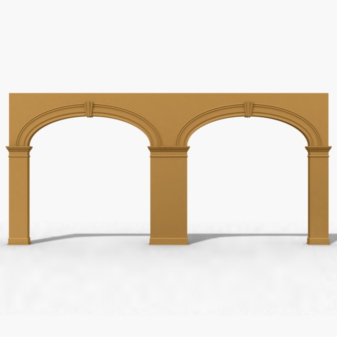 3d model of arch 2