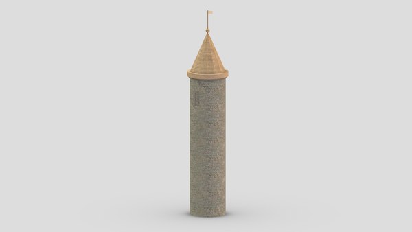 중세 성 모듈 10 로우 폴리 PBR 현실적 3D 모델 - TurboSquid 1938729