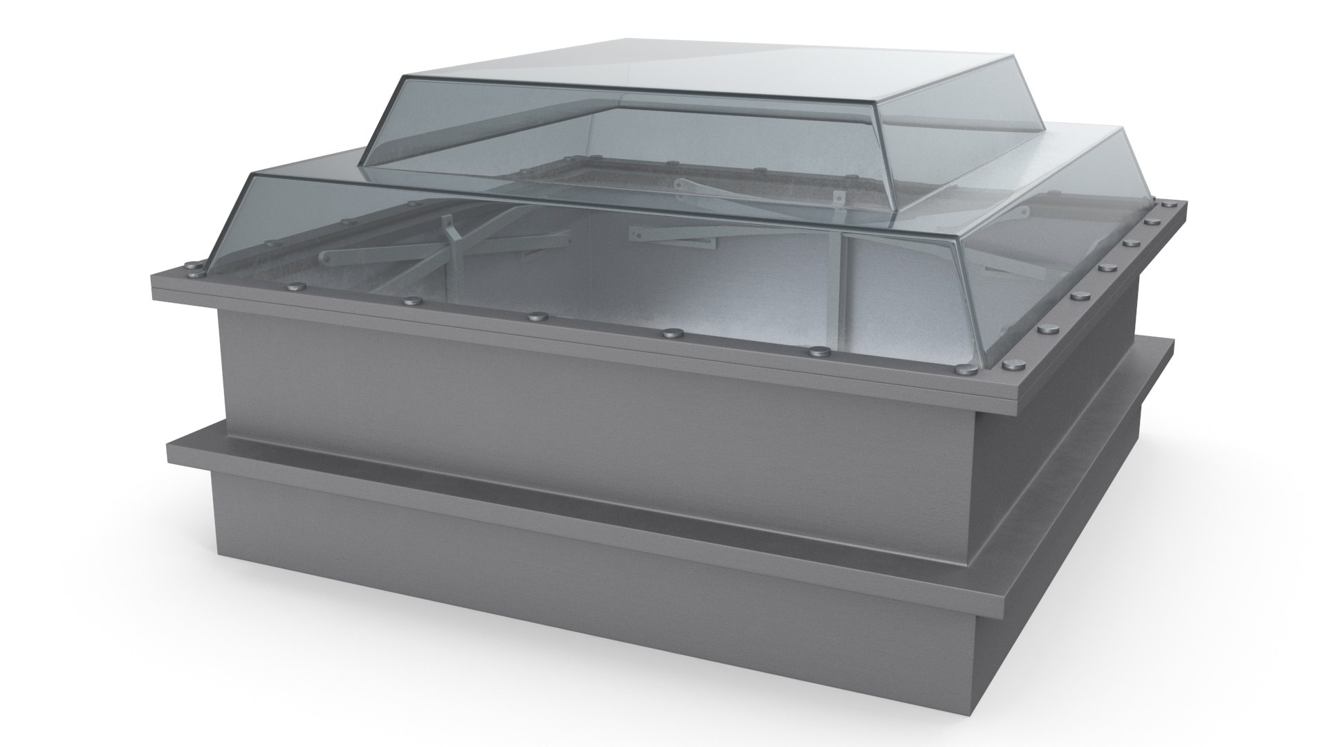 Architectural Skylight Structure 3D model preview