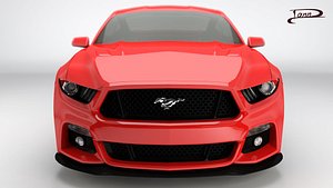 3D mustang 2015 model