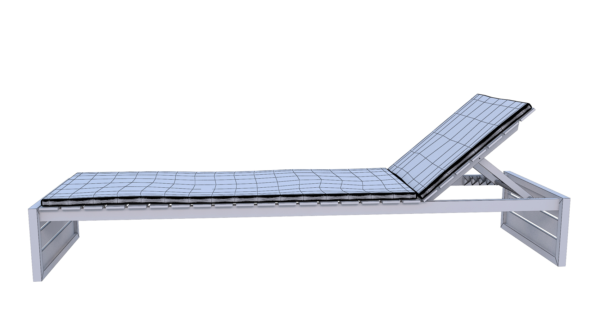 Sun lounger lounge 3D model - TurboSquid 1663777