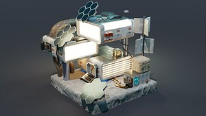 3D Space Station
